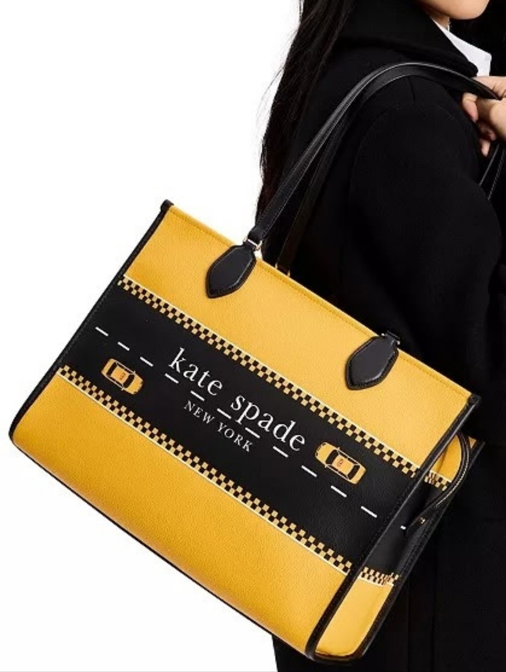 Kate Spade New York Manhattan Taxi Large Market Tote